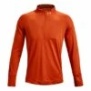 Under Armour Qualifier Run 2 0 1/2 Zip Homme Orange -Sportswear Magasin main 08063000 000 0fdb