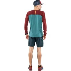 Dynafit Alpine Pro Long Sleeve Tee Homme Bordeaux -Sportswear Magasin main 08 0000071156 8161 BACK 08 0000071158 3011 BACK e0b3