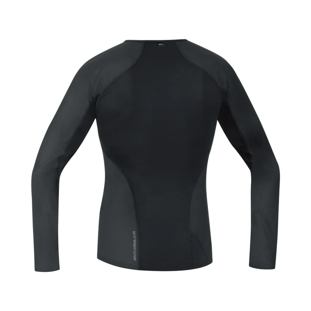 Gore Wear Gore Windstopper Base Layer Long Sleeve Shirt Homme Noir 4 Gore Wear Gore Windstopper Base Layer Long Sleeve Shirt Homme Noir – Image 2