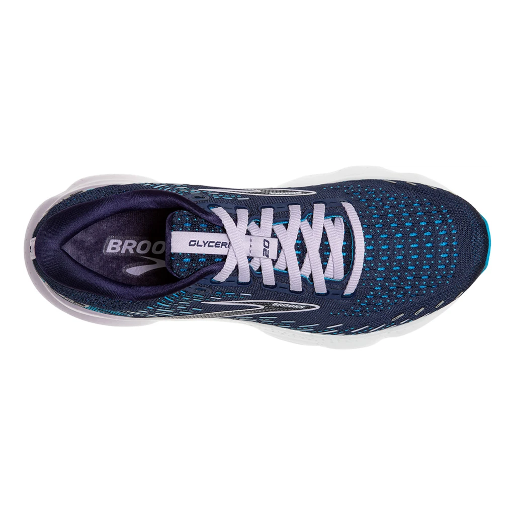 Brooks Running Glycerin 20 Femme Bleu 6 Brooks Running Glycerin 20 Femme Bleu – Image 4