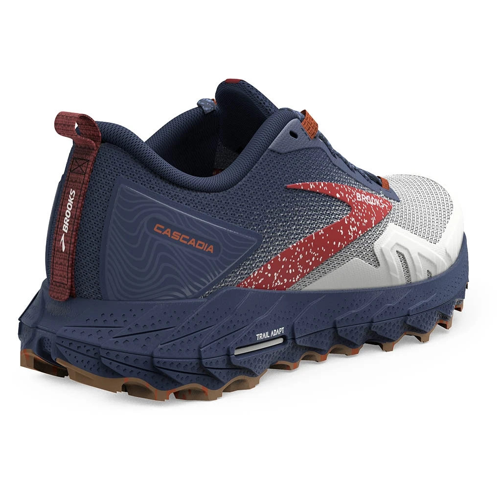 Brooks Running Cascadia 17 Femme Bleu-gris 5 Brooks Running Cascadia 17 Femme Bleu-gris – Image 3