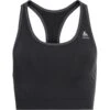 Odlo Brassiere Seamless Medium Ceramicool Femme Noir -Sportswear Magasin main 131421 15015 Torso Front 406e