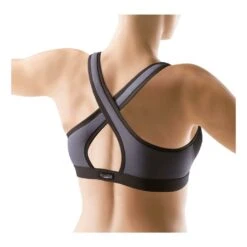 Thuasne Brassière Top Strap Dos Croisé Femme Noir -Sportswear Magasin main 146733 102706 3 52ae