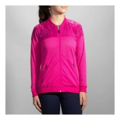 Brooks Running Run-Thru Jacket Femme Rose