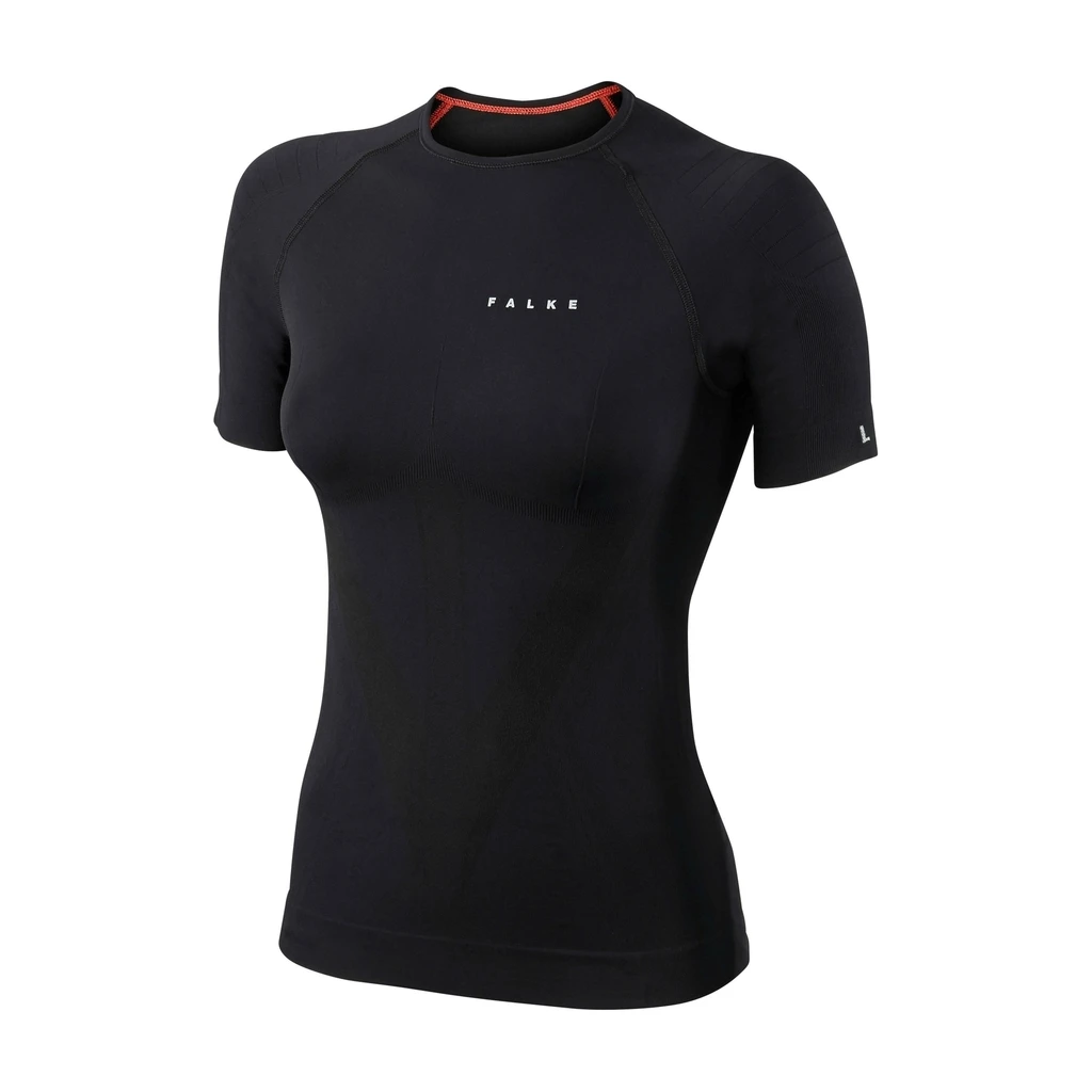 Falke Warm Short Sleeve Shirt Tight Femme Noir 3 Falke Warm Short Sleeve Shirt Tight Femme Noir