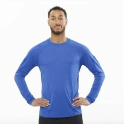 Salomon Cross Run Long Sleeve Tee Homme -Sportswear Magasin main 182660 2 6f89