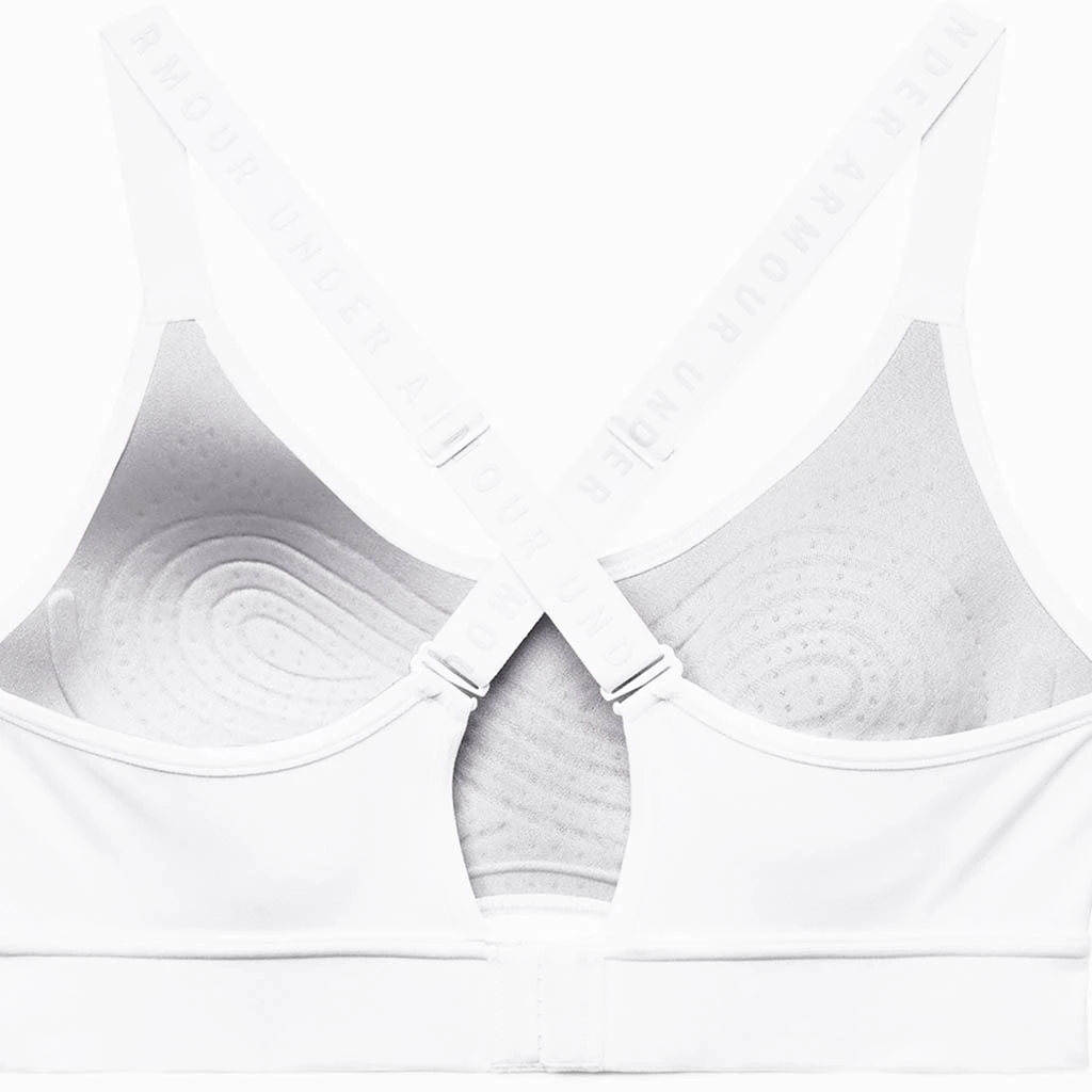 Under Armour Infinity Mid Covered Femme Blanc 4 Under Armour Infinity Mid Covered Femme Blanc – Image 2