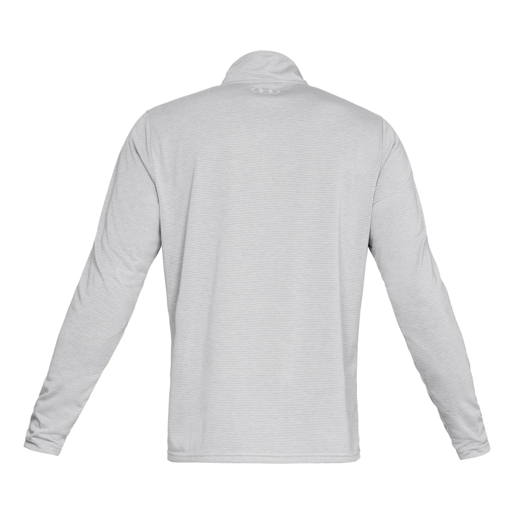 Under Armour Threadborne Streaker 1/4 Zip Homme Gris 4 Under Armour Threadborne Streaker 1/4 Zip Homme Gris – Image 2