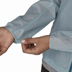 Patagonia Houdini Jacket Femme Bleu Ciel -Sportswear Magasin main 24147 STME RNCUFF 92ae