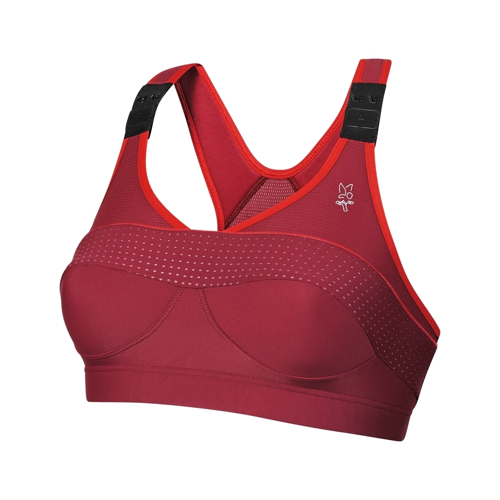 Thuasne Brassière Top Strap X-Back Femme Rouge 4 Thuasne Brassière Top Strap X-Back Femme Rouge – Image 2