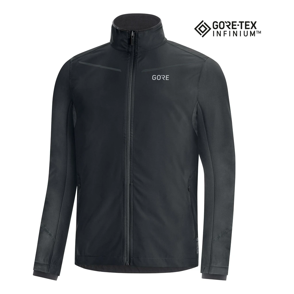 Gore Wear R3 Partial Gore-Tex Infinium Jacket Homme Noir 3 Gore Wear R3 Partial Gore-Tex Infinium Jacket Homme Noir
