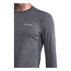 Craft Subz Long Sleeve Wool T-Shirt Homme Gris -Sportswear Magasin main 291219 184285 3 7e9e
