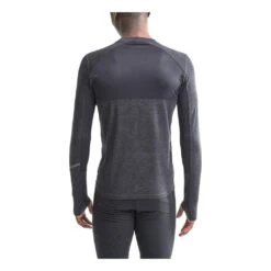 Craft Subz Long Sleeve Wool T-Shirt Homme Gris -Sportswear Magasin main 291219 184287 5 b547