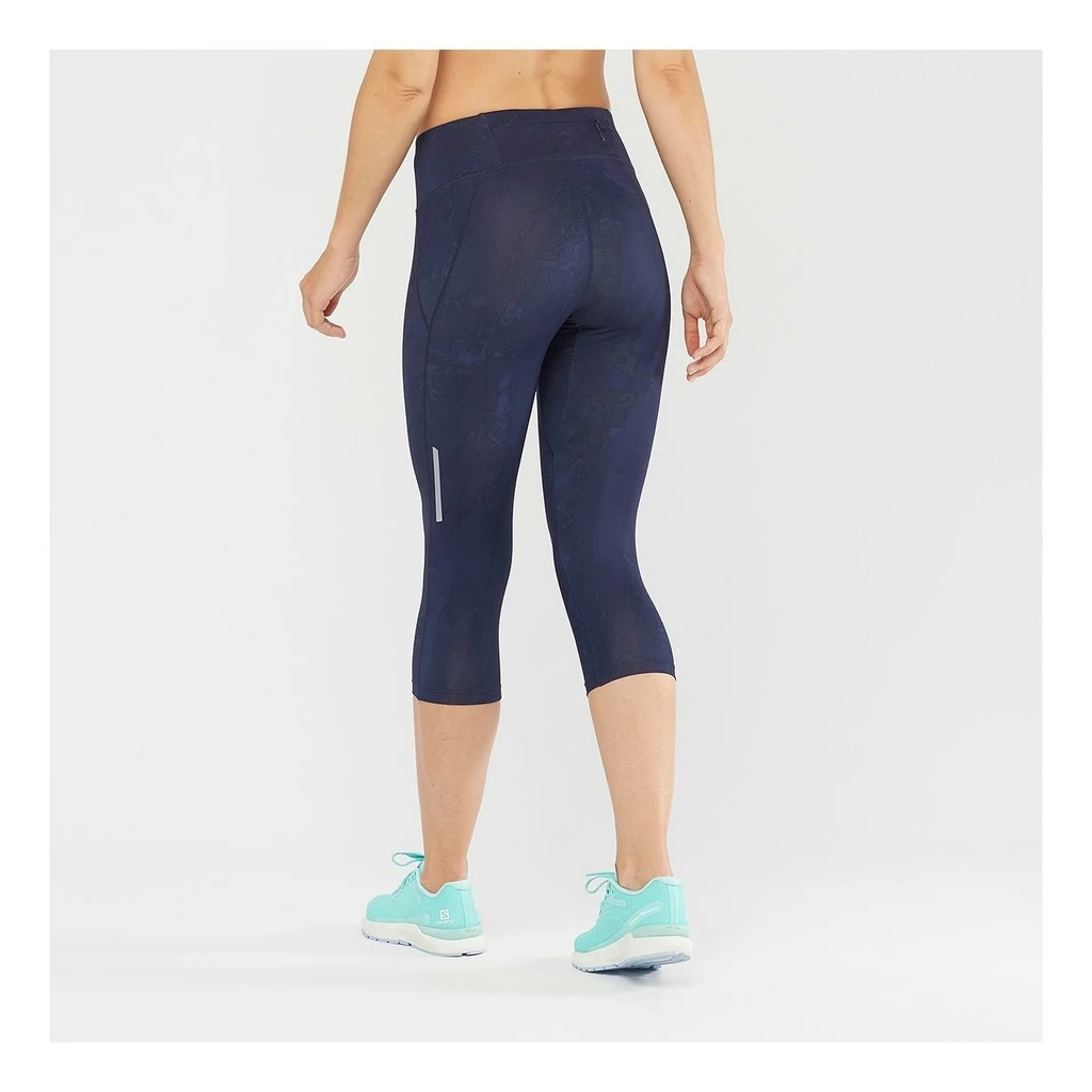 Salomon Agile Mid Tight Femme Bleu 7 Salomon Agile Mid Tight Femme Bleu – Image 5