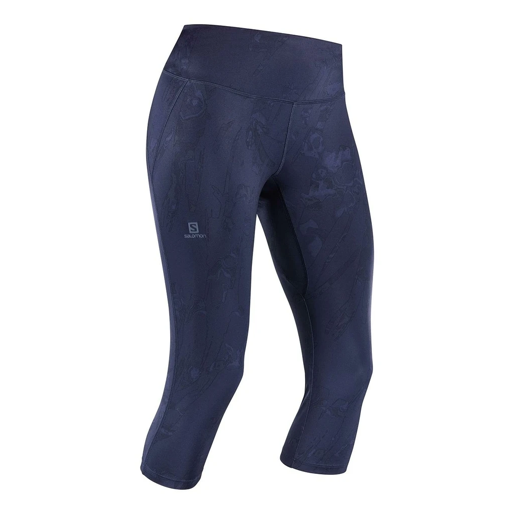 Salomon Agile Mid Tight Femme Bleu 4 Salomon Agile Mid Tight Femme Bleu – Image 2