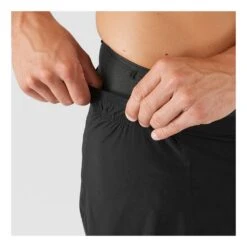 S-Lab Sense Short 6 Inches Homme Noir -Sportswear Magasin main 298392 188556 6 0514