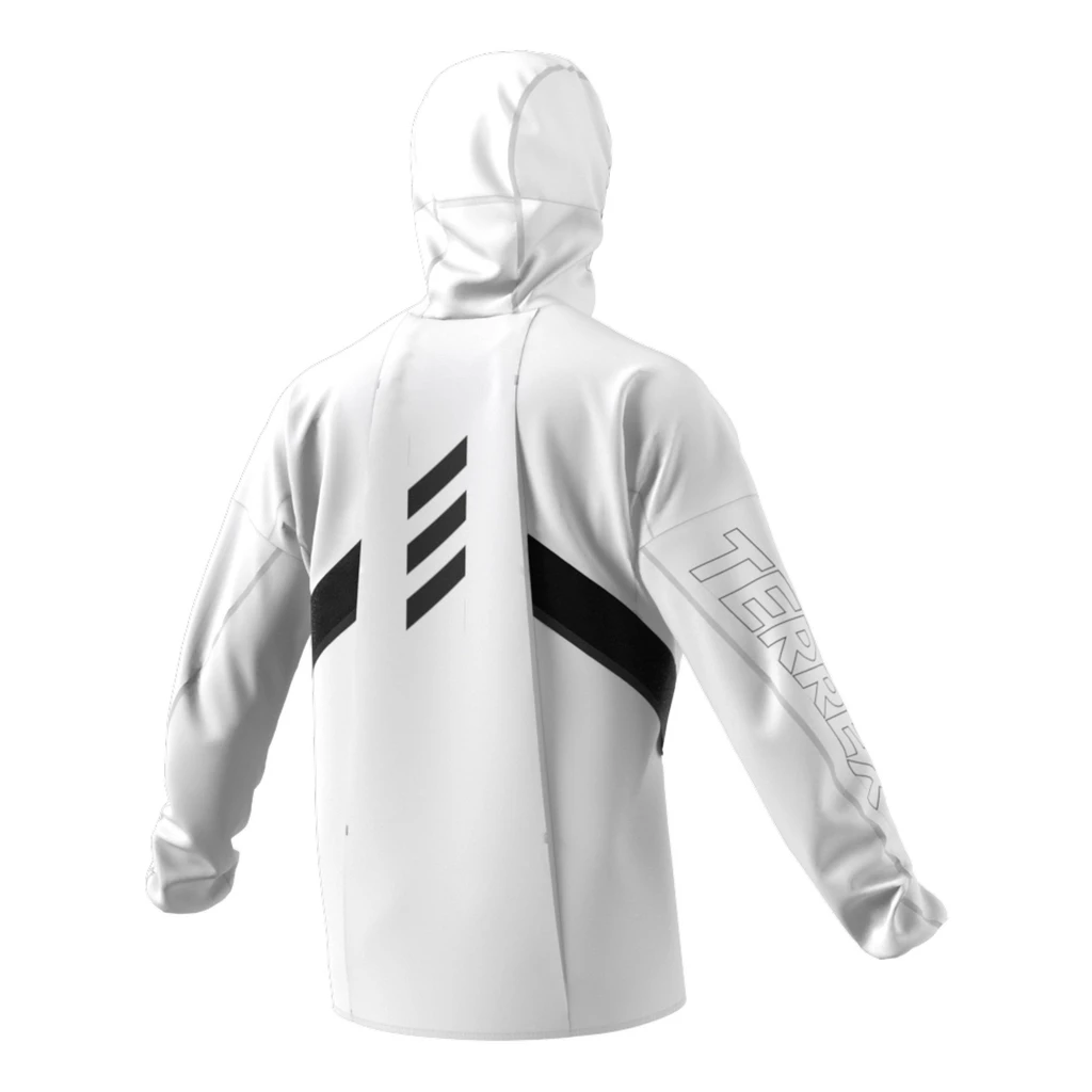 Adidas Agravic Pro Wind Jacket Homme Blanc 4 Adidas Agravic Pro Wind Jacket Homme Blanc – Image 2