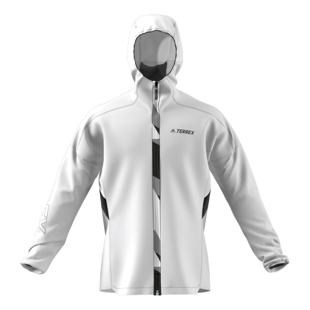 Adidas Agravic Pro Wind Jacket Homme Blanc 5 Adidas Agravic Pro Wind Jacket Homme Blanc – Image 3