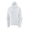 Salomon Agile Full Zip Hoodie Femme Blanc -Sportswear Magasin main 298737 188840 1 631b