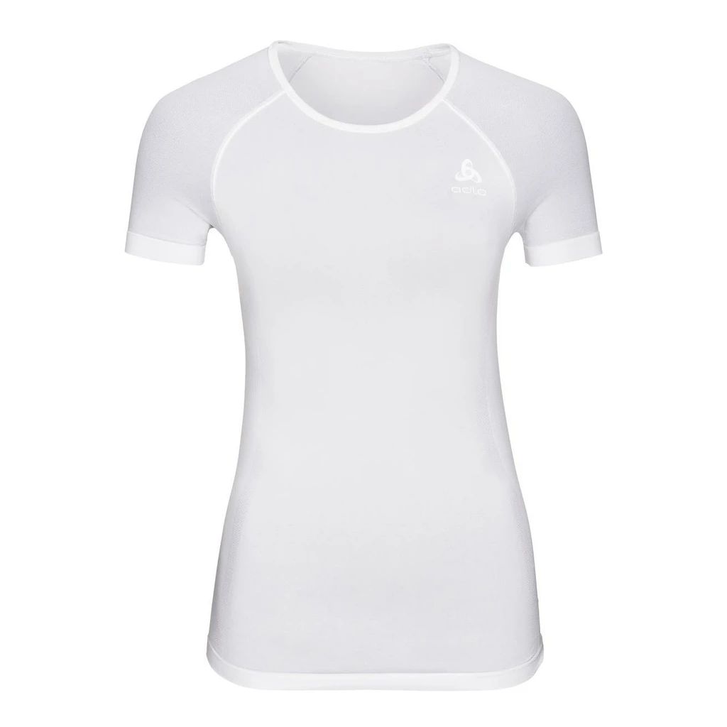 Odlo Performance X-Light Base Layer Top Crew Neck Short Sleeve Femme Blanc 3 Odlo Performance X-Light Base Layer Top Crew Neck Short Sleeve Femme Blanc