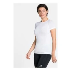 Odlo Performance X-Light Base Layer Top Crew Neck Short Sleeve Femme Blanc 10 Odlo Performance X-Light Base Layer Top Crew Neck Short Sleeve Femme Blanc -Sportswear Magasin main 300203 190267 3 9841