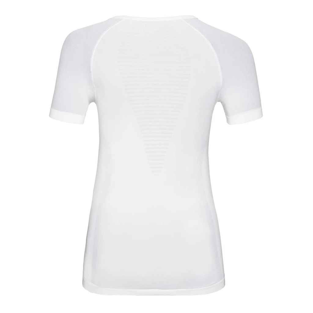 Odlo Performance X-Light Base Layer Top Crew Neck Short Sleeve Femme Blanc 6 Odlo Performance X-Light Base Layer Top Crew Neck Short Sleeve Femme Blanc – Image 4