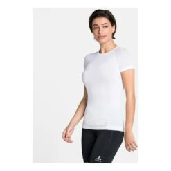 Odlo Performance X-Light Base Layer Top Crew Neck Short Sleeve Femme Blanc 12 Odlo Performance X-Light Base Layer Top Crew Neck Short Sleeve Femme Blanc -Sportswear Magasin main 300203 190269 5 2af9