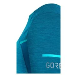 Gore Wear Vivid T-Shirt Long Sleeve Femme Bleu -Sportswear Magasin main 300766 190655 3 2f91