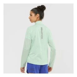 Salomon Sense Jacket Femme Vert -Sportswear Magasin main 301562 191093 4 300b