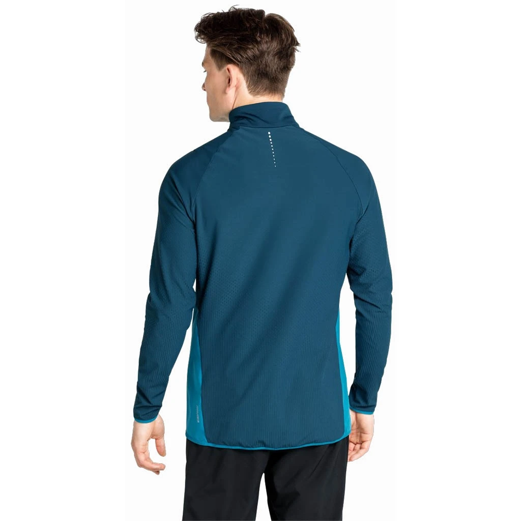 Odlo Zeroweight Warm Hybrid Jacket Homme Bleu 6 Odlo Zeroweight Warm Hybrid Jacket Homme Bleu – Image 4