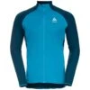 Odlo Zeroweight Warm Hybrid Jacket Homme Bleu -Sportswear Magasin main 313202 20829 Torso Front 1 9a6b