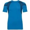 Odlo T-Shirt Short Sleeve Crew Neck Active Spine Homme -Sportswear Magasin main 313272 20865 Torso Front 1 9347