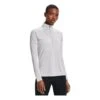 Under Armour Tech Half Zip - Twist Femme Blanc -Sportswear Magasin main 316067 202162 1 8f33