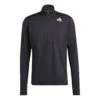 Adidas Own The Run 1/2 Zip Long Sleeve T-Shirt Homme Noir -Sportswear Magasin main 323031 206999 1 9b76