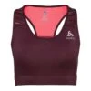 Odlo Essential Print Bralette Femme Bordeaux 1 Odlo Essential Print Bralette Femme Bordeaux -Sportswear Magasin main 324151 207547 1 109b