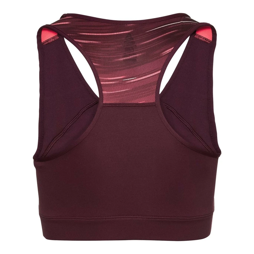 Odlo Essential Print Bralette Femme Bordeaux 4 Odlo Essential Print Bralette Femme Bordeaux – Image 2