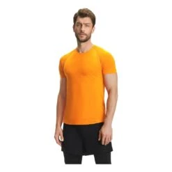 Falke Active Speed T-Shirt Homme Orange -Sportswear Magasin main 324298 207660 4 faee