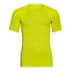 Odlo Active Spine T-Shirt Short Sleeve Crew Neck Homme Jaune 2 Odlo Active Spine T-Shirt Short Sleeve Crew Neck Homme Jaune -Sportswear Magasin main 325109 208382 1 0c2e