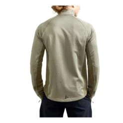 Craft Adv Tech Fleece Thermal Midlayer Homme Beige -Sportswear Magasin main 329467 211768 3 e5fd