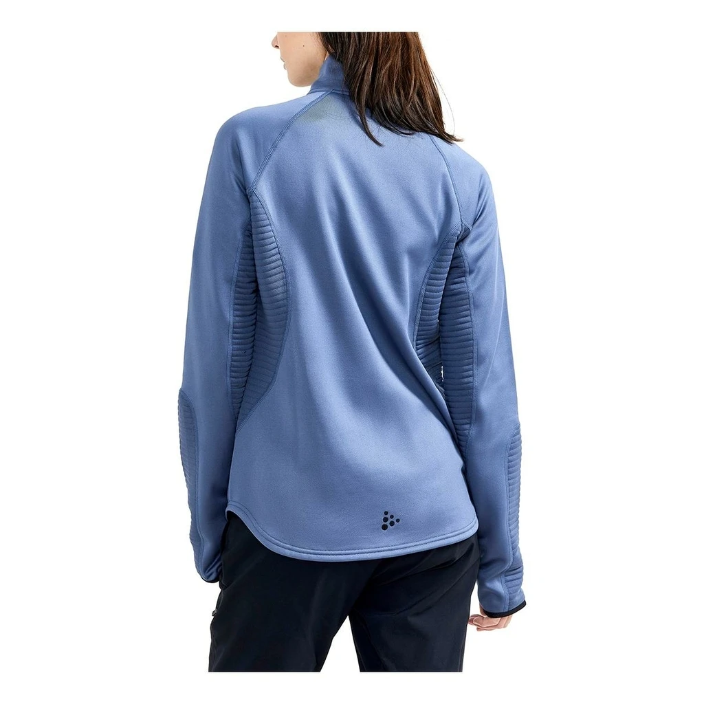 Craft Adv Tech Fleece Thermal Midlayer Femme Bleu 6 Craft Adv Tech Fleece Thermal Midlayer Femme Bleu – Image 4