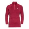 Odlo Run Easy Warm Midlayer 1/2 Zip Femme Framboise -Sportswear Magasin main 330187 212142 1 db3f