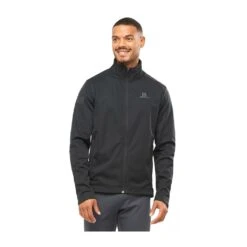 Salomon Gore-Tex Softshell Jacket Homme Noir Brillant