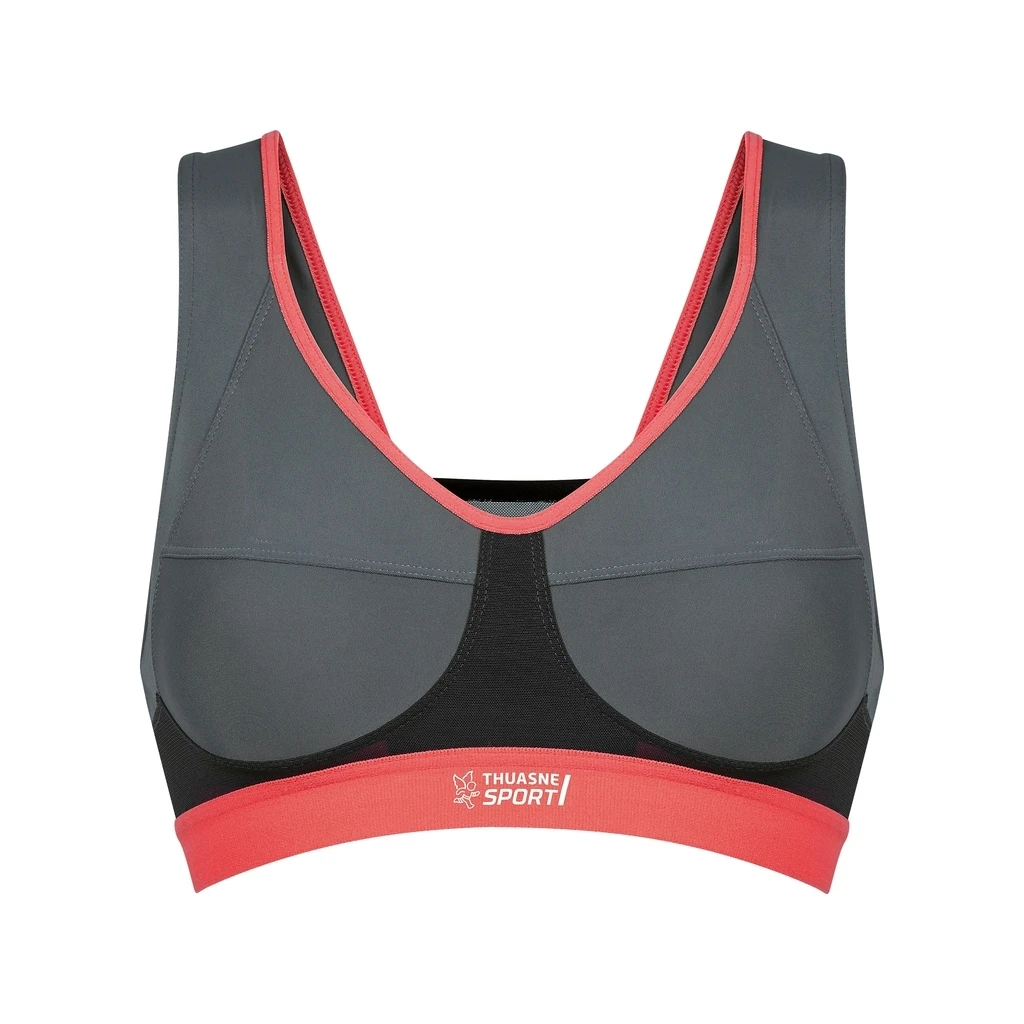 Thuasne Brassière Activ Sport Bra Femme Gris 5 Thuasne Brassière Activ Sport Bra Femme Gris – Image 3