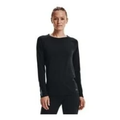 Under Armour Seamless Run Long Sleeve Femme Noir