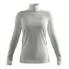 Salomon Comet Seamless Half Zip Femme Blanc -Sportswear Magasin main 346227 225881 1 8780
