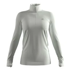 Salomon Comet Seamless Half Zip Femme Blanc
