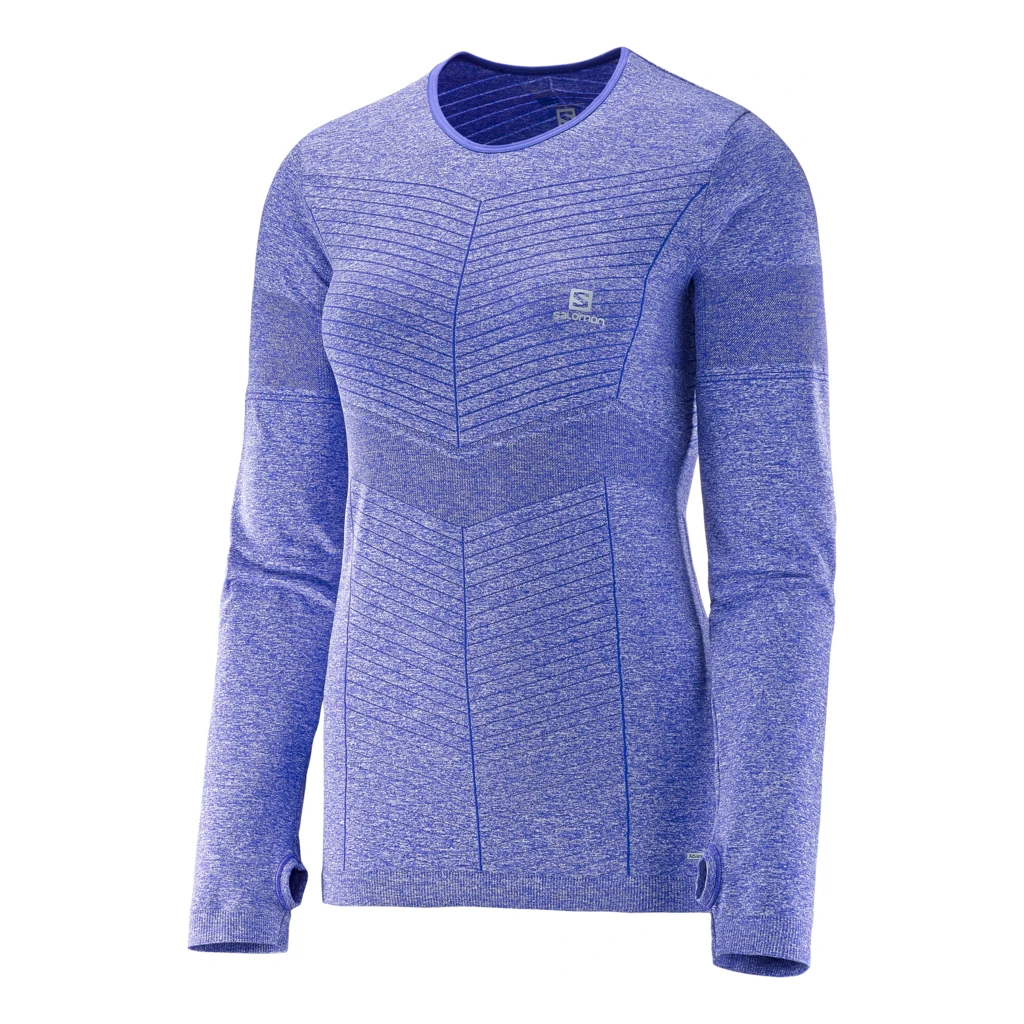 Salomon Elevate Seamless Long Sleeves Tee Femme 3 Salomon Elevate Seamless Long Sleeves Tee Femme