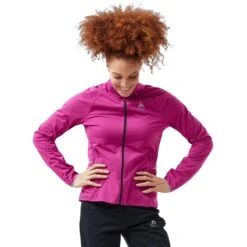 Odlo Jacket Zeroweight Pro Warm Femme Fuchsia -Sportswear Magasin main 453930 6858