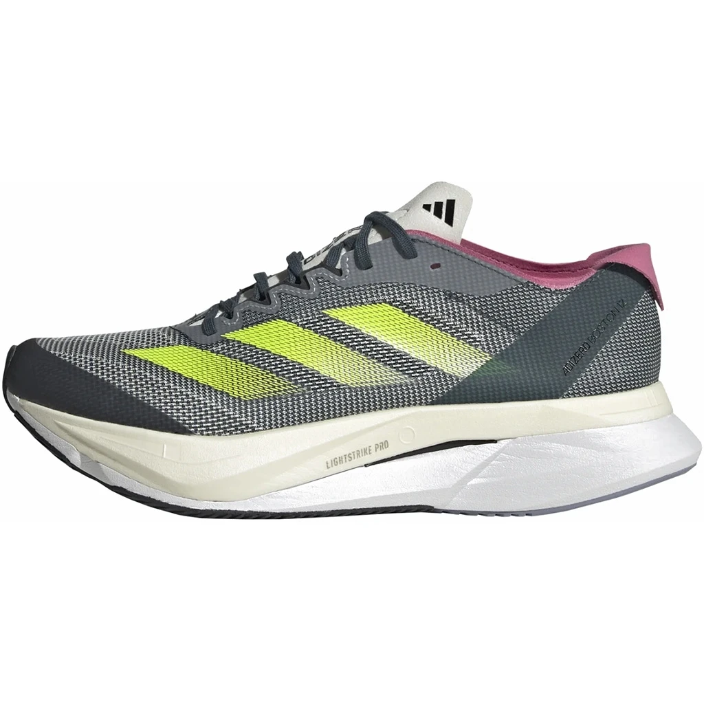 Adidas Adizero Boston 12 Femme Gris 4 Adidas Adizero Boston 12 Femme Gris – Image 2