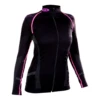BV Sport Haut Technique Anatomical Shirt Zip Nature 3 Femme -Sportswear Magasin main 550 107 e387